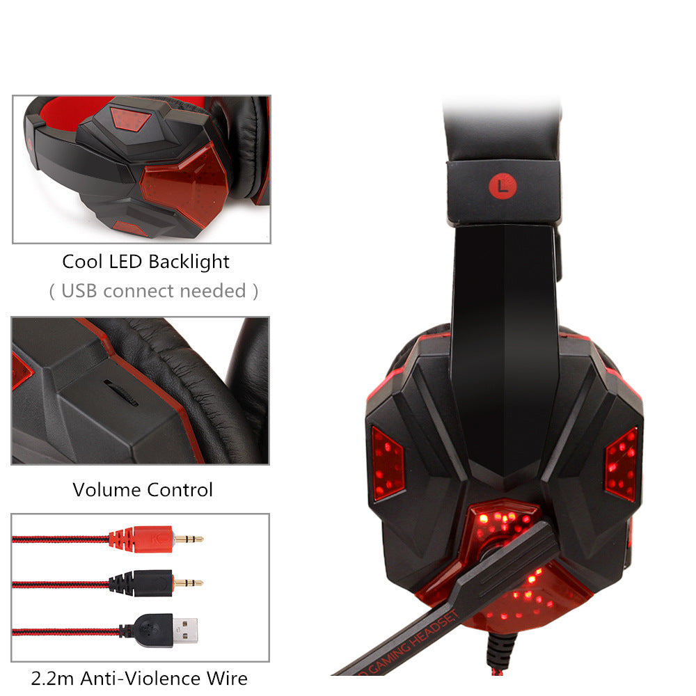 SOYTO SY830MV Gaming Headset wit Deep Base & Noise Cancelling Mic