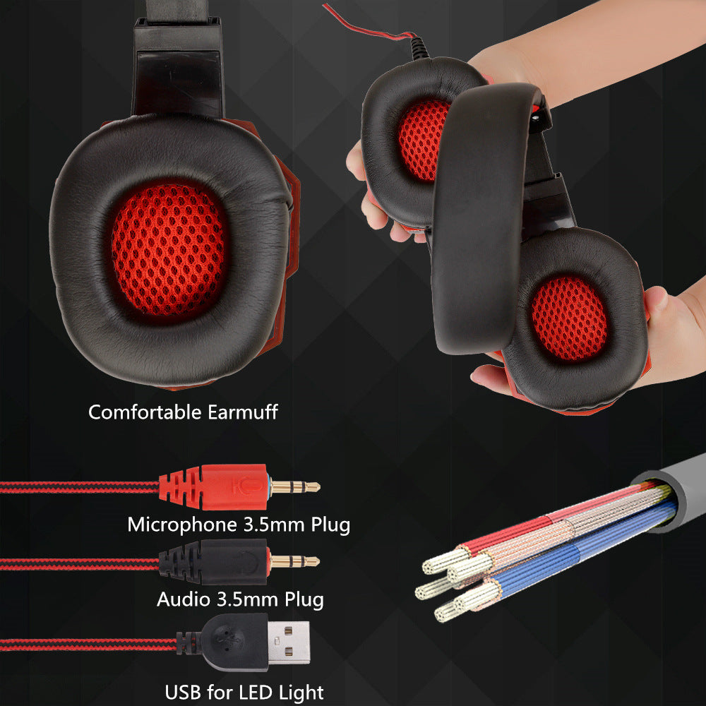 SOYTO SY830MV Gaming Headset wit Deep Base & Noise Cancelling Mic