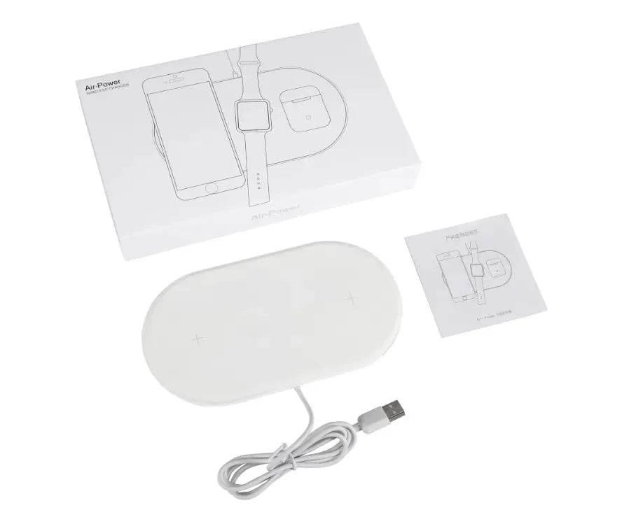 SmartCharge Pro 3-in-1 Wireless Charging Station for Phone, Smartwatch & Earbuds