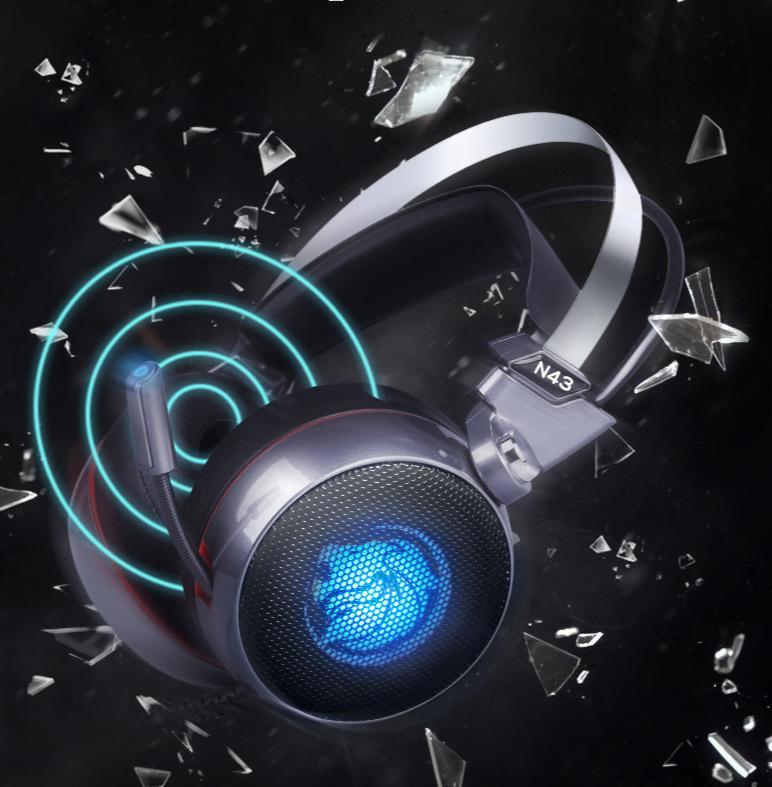 Stevvex N43 Pro Gaming Headset with Noise Isolation & HD Microphone