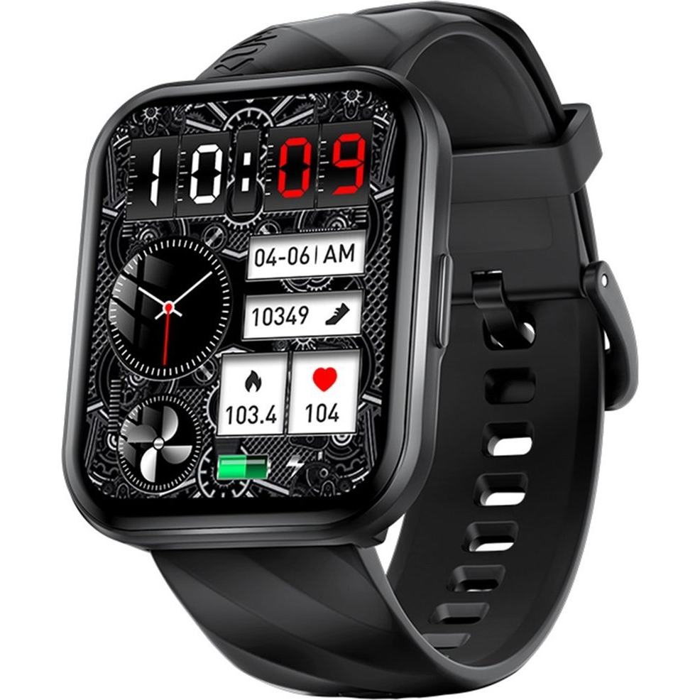 Kumi KU6 Meta Smartwatch 1,96" 260mAh черен (KU-KU6M/BK)