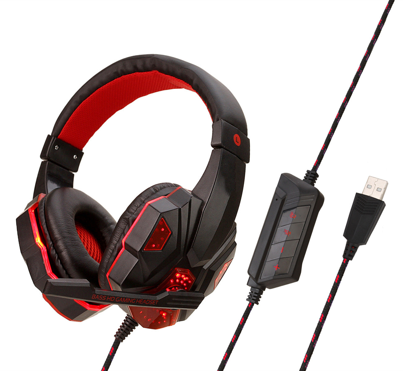 SOYTO SY830MV Gaming Headset wit Deep Base & Noise Cancelling Mic