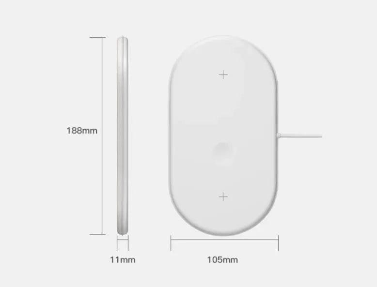 SmartCharge Pro 3-in-1 Wireless Charging Station for Phone, Smartwatch & Earbuds