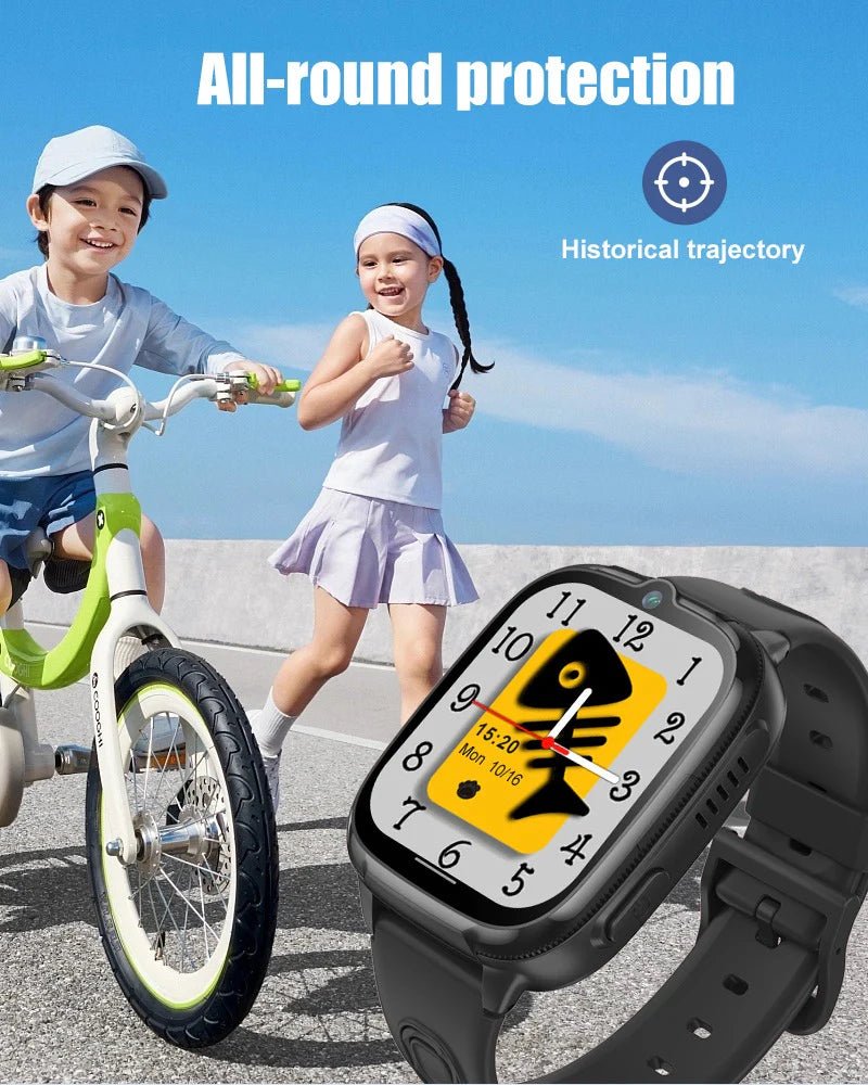 4G Kids Smartwatch D53 GPS Locator Tracker Video Call Smart Watch for Children Waterproof SOS Anti-Lost Watch Parent Control App - bys-store-3044800-396219