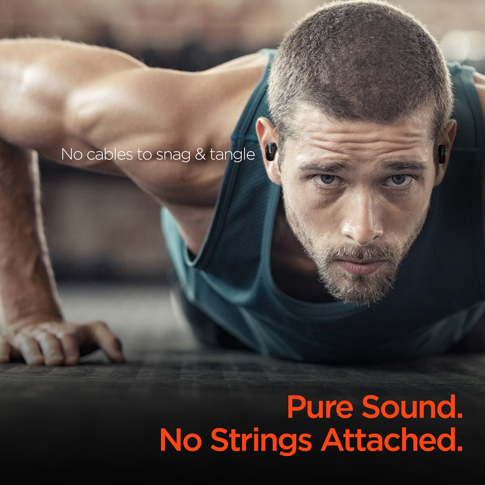 HyperGear Active True Wireless Earbuds- Bluetooth 5.0 with Charging Case