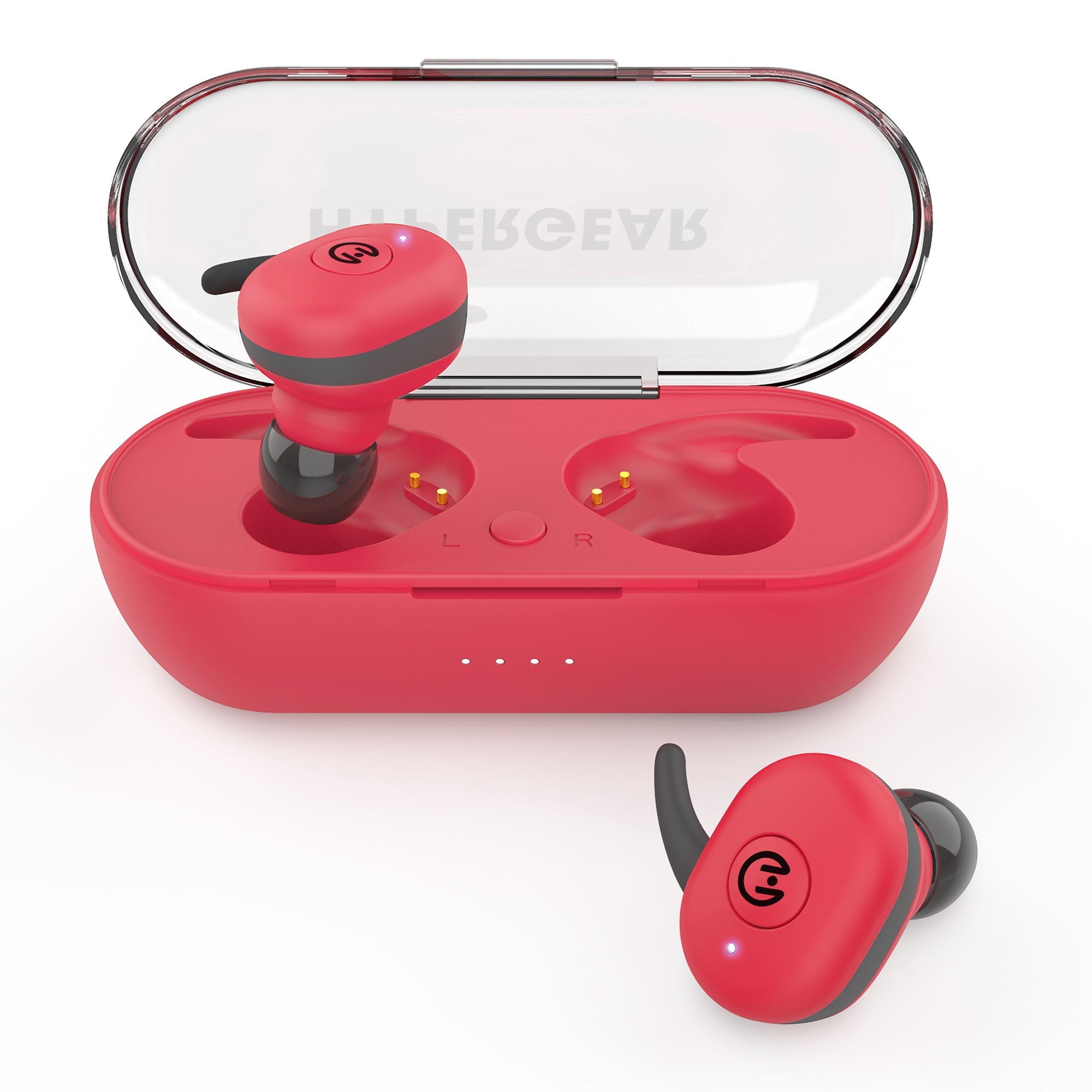 HyperGear Active True Wireless Earbuds- Bluetooth 5.0 with Charging Case