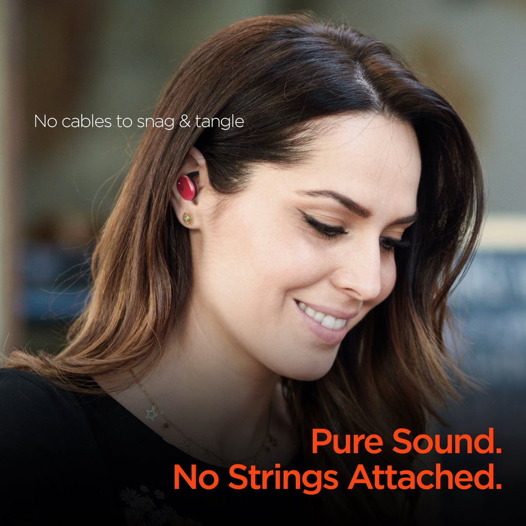 HyperGear Active True Wireless Earbuds- Bluetooth 5.0 with Charging Case
