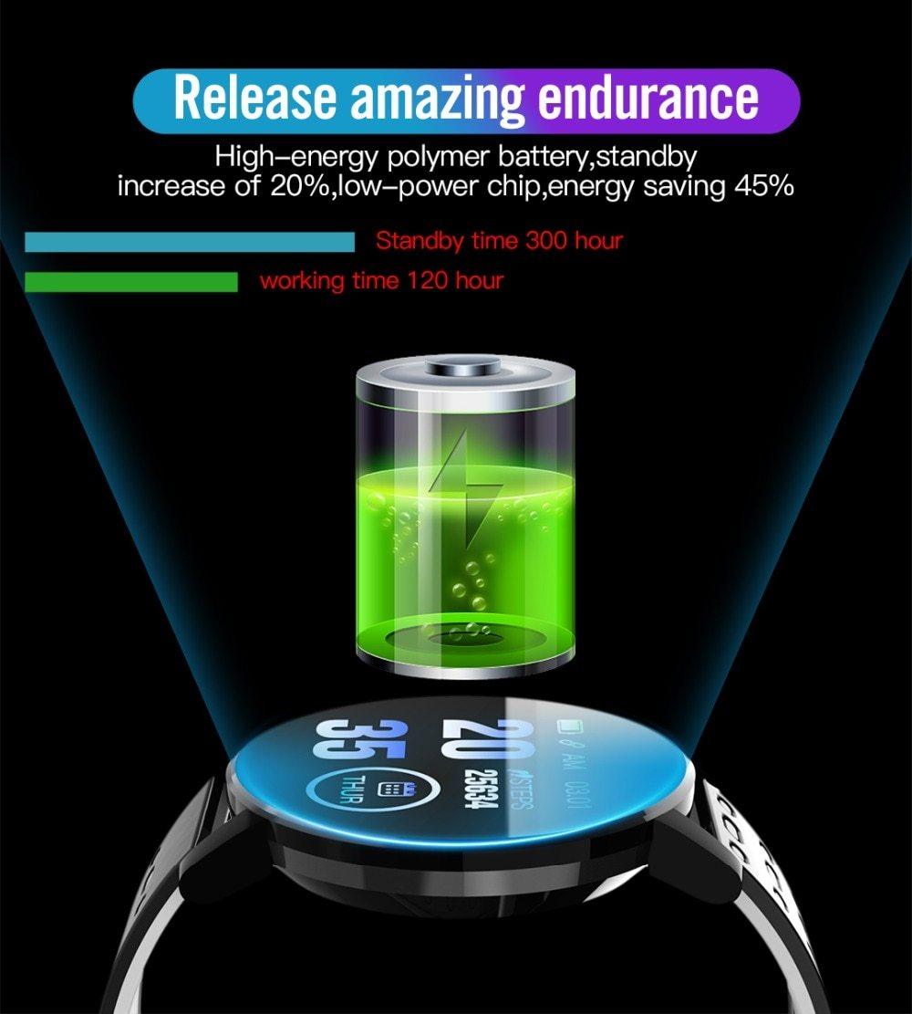 VitaTrack Pro Smartwatch-Heart Rate,Sleep & Fitness Tracker
