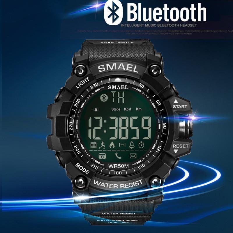 TacticSport Pro Military Smart Watch-50M Waterproof Fitness Tracker