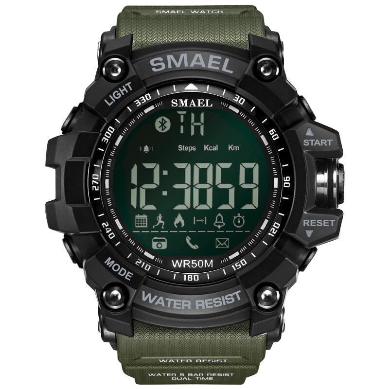 TacticSport Pro Military Smart Watch-50M Waterproof Fitness Tracker
