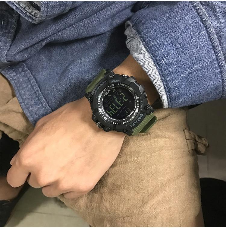 TacticSport Pro Military Smart Watch-50M Waterproof Fitness Tracker