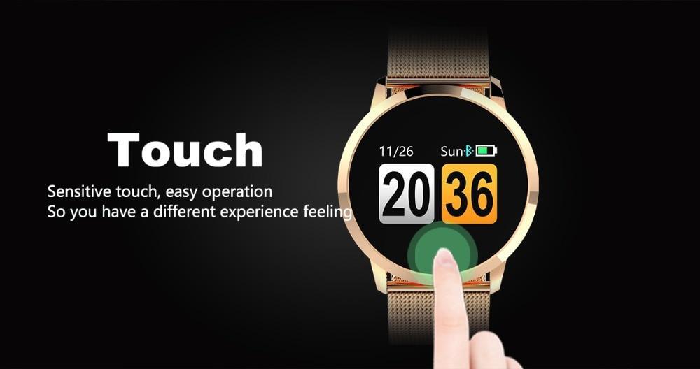 Q8 PRO Smart Fitness Watch-Heart Rate Monitor & Activity Tracker