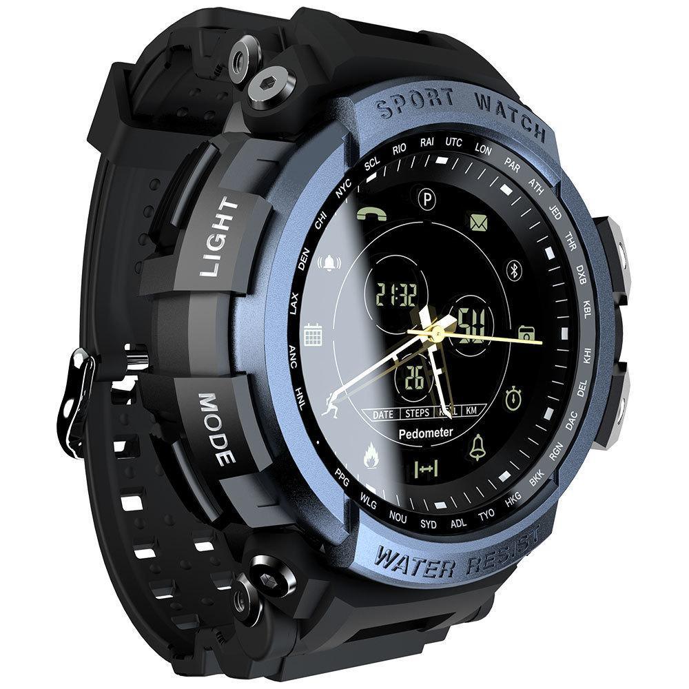AquaFit Pro 5ATM Waterproof Smartwatch with Bluetooth Notifications
