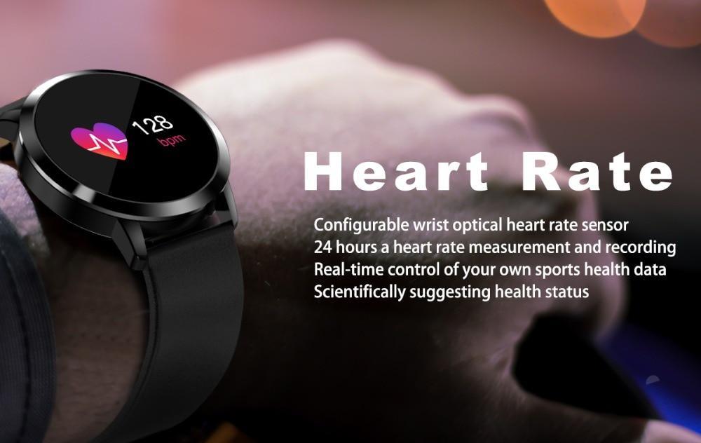 Q8 PRO Smart Fitness Watch-Heart Rate Monitor & Activity Tracker