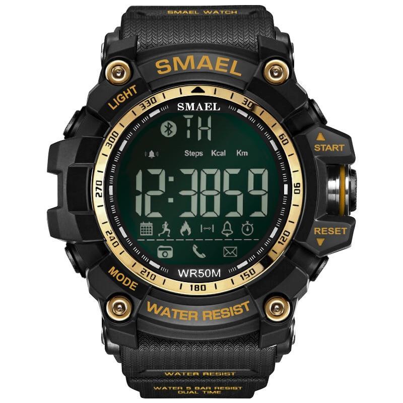 TacticSport Pro Military Smart Watch-50M Waterproof Fitness Tracker