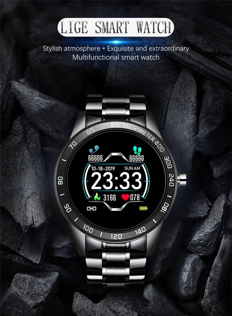 EliteFit Pro Smartwatch-Heart Rate,Blood Pressure & Sleep Monitor