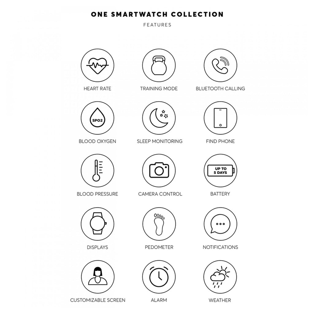 ONE SMARTWATCH WATCHES Mod. OSW4191BL61L