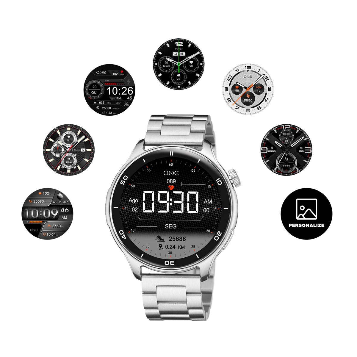 ONE SMARTWATCH WATCHES Mod. OSW9822SL51L