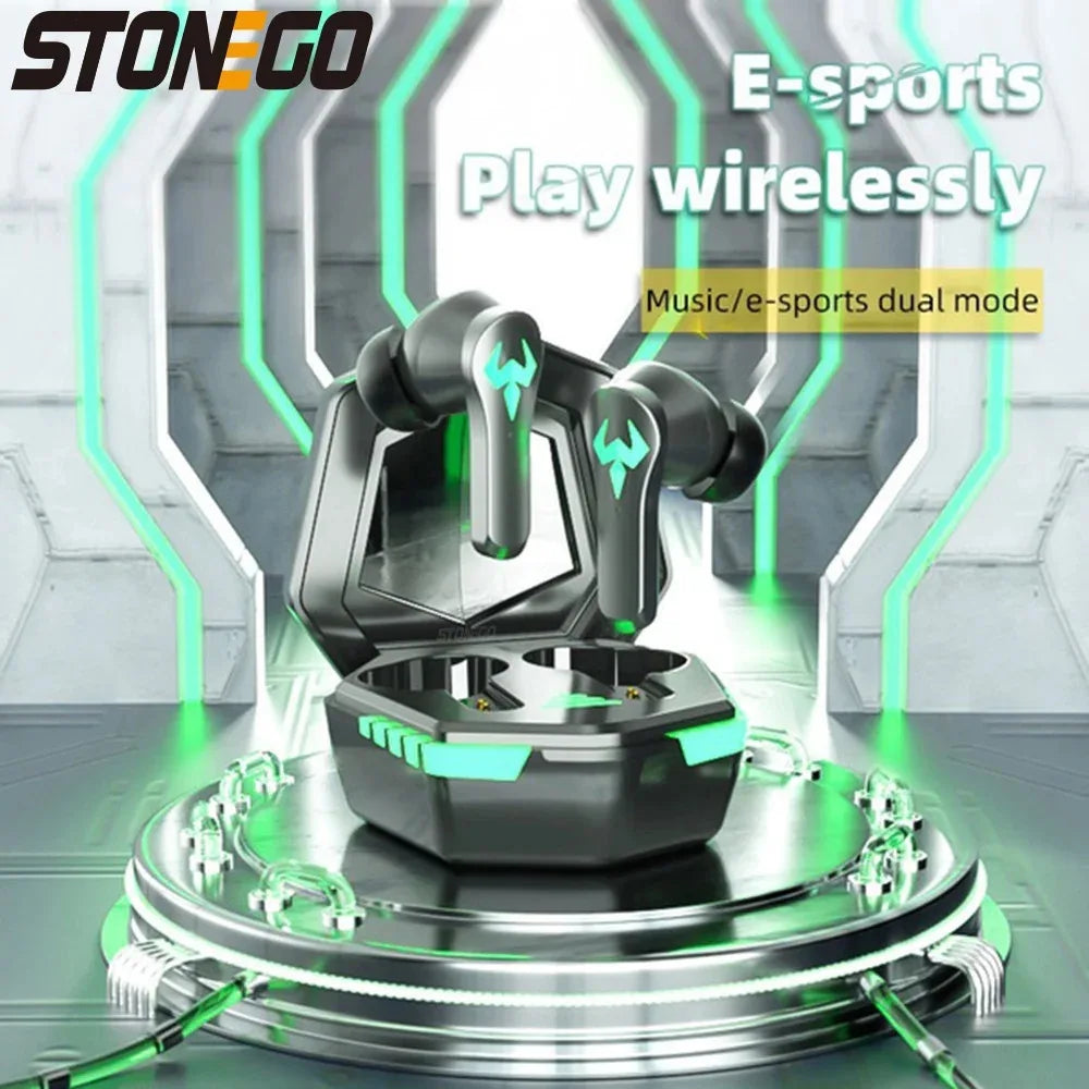 StoneGo Phantom TWS Gaming Earbuds with Active Noise Cancellation