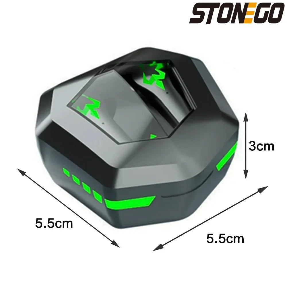 StoneGo Phantom TWS Gaming Earbuds with Active Noise Cancellation
