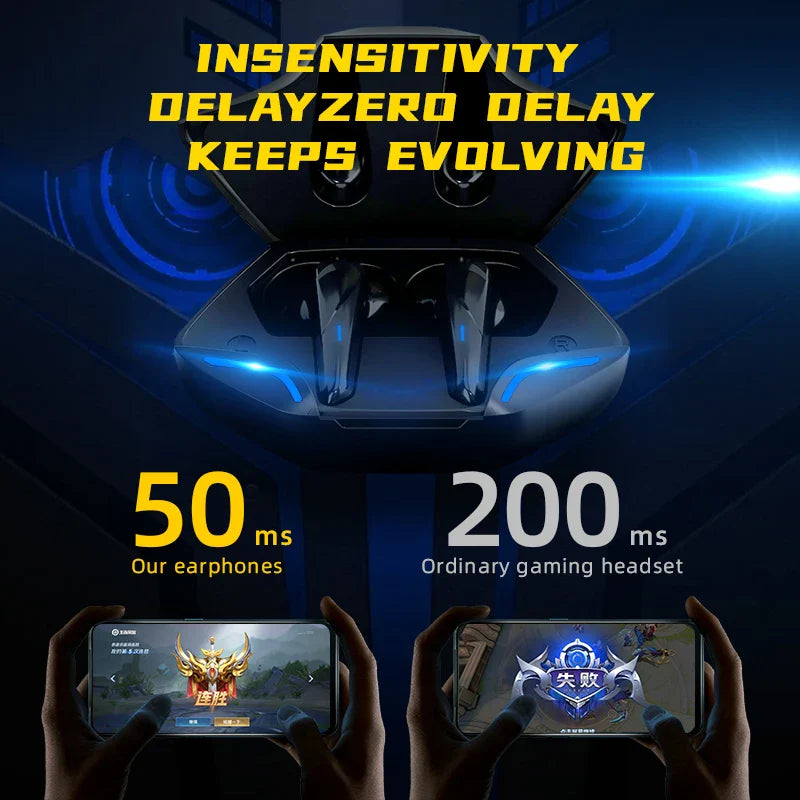 X15 Pro Gaming Earbuds with Active Noise Cancellation & 5.0 Low Latency