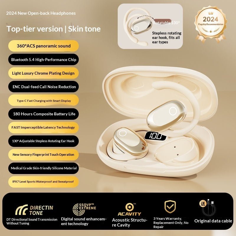 AirTune Pro Noise-Cancelling Wireless Earbuds with Digital Display - bys-store-3044800-396219