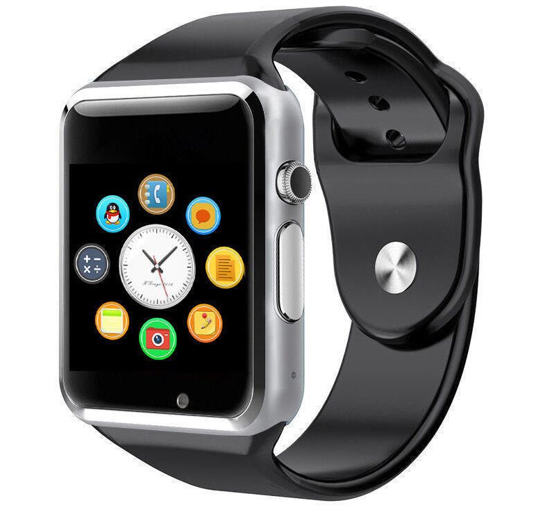 Cross-border A1 Smart Watch Bluetooth GSM Sim Phone Camera Android - bys-store-3044800-396219