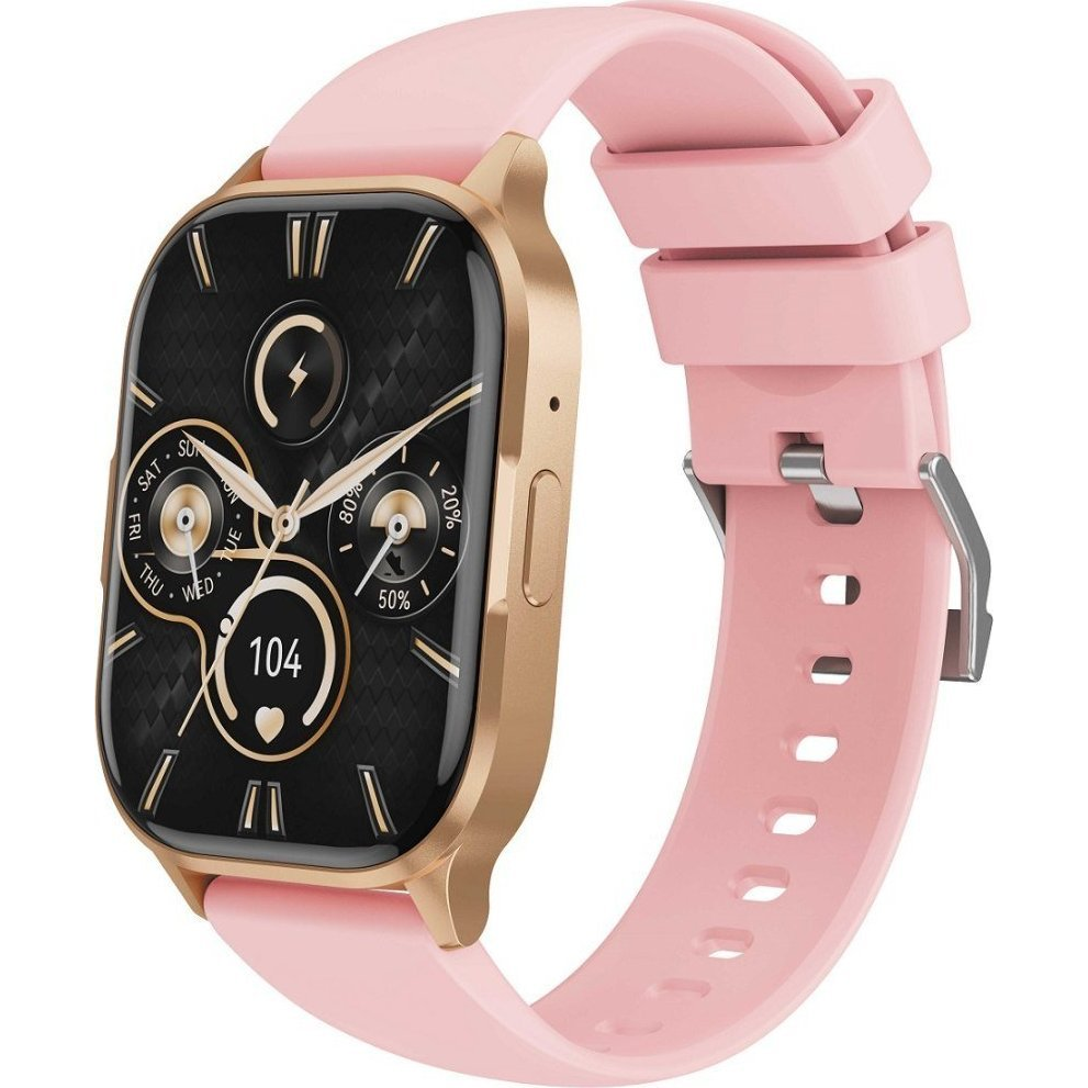 XO J10 Smartwatch AMOLED 2.01" Розово злато (GSM180234)