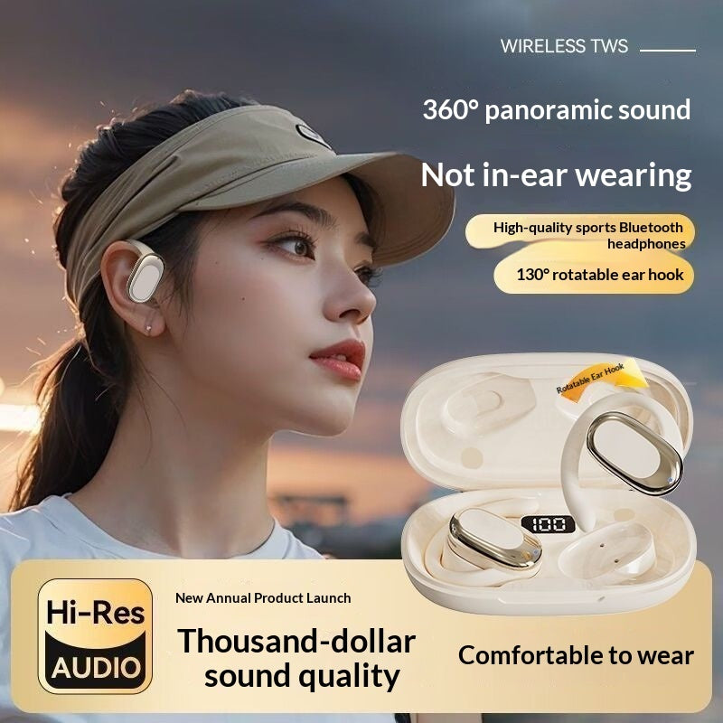 AirTune Pro Noise-Cancelling Wireless Earbuds with Digital Display